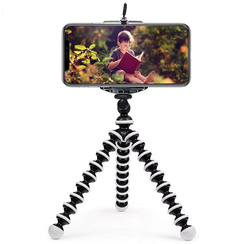 Mini Flexible Tripod for Phone Holder Sports Action Camera Smartphone Stand with Clip Octopus Selfie Stick Tripod for Gopro