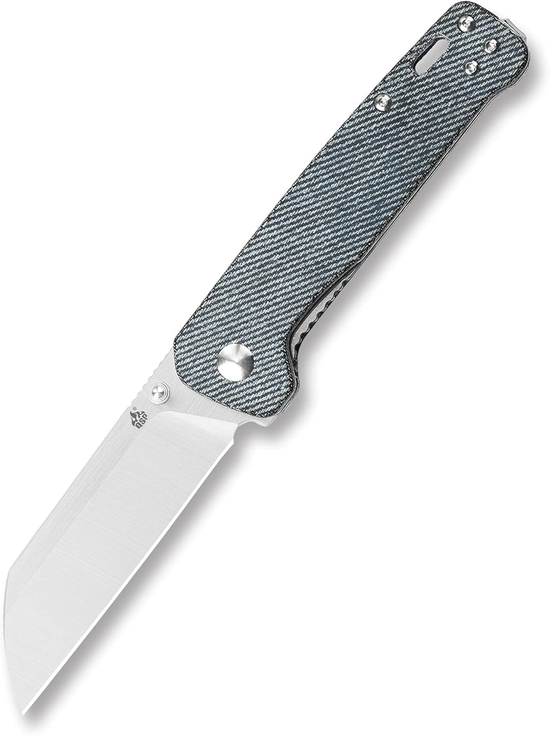 Penguin Pocket Knife,D2 Blade,Various Handle Option, Denim Micarta Handle